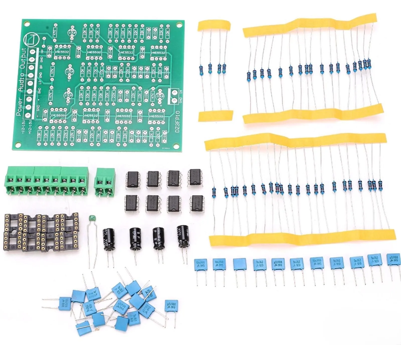 Bass Midrange Treble 3Way Crossover Audio Board Frequency Divider Filters For amplifier system  DIY Parts and FG