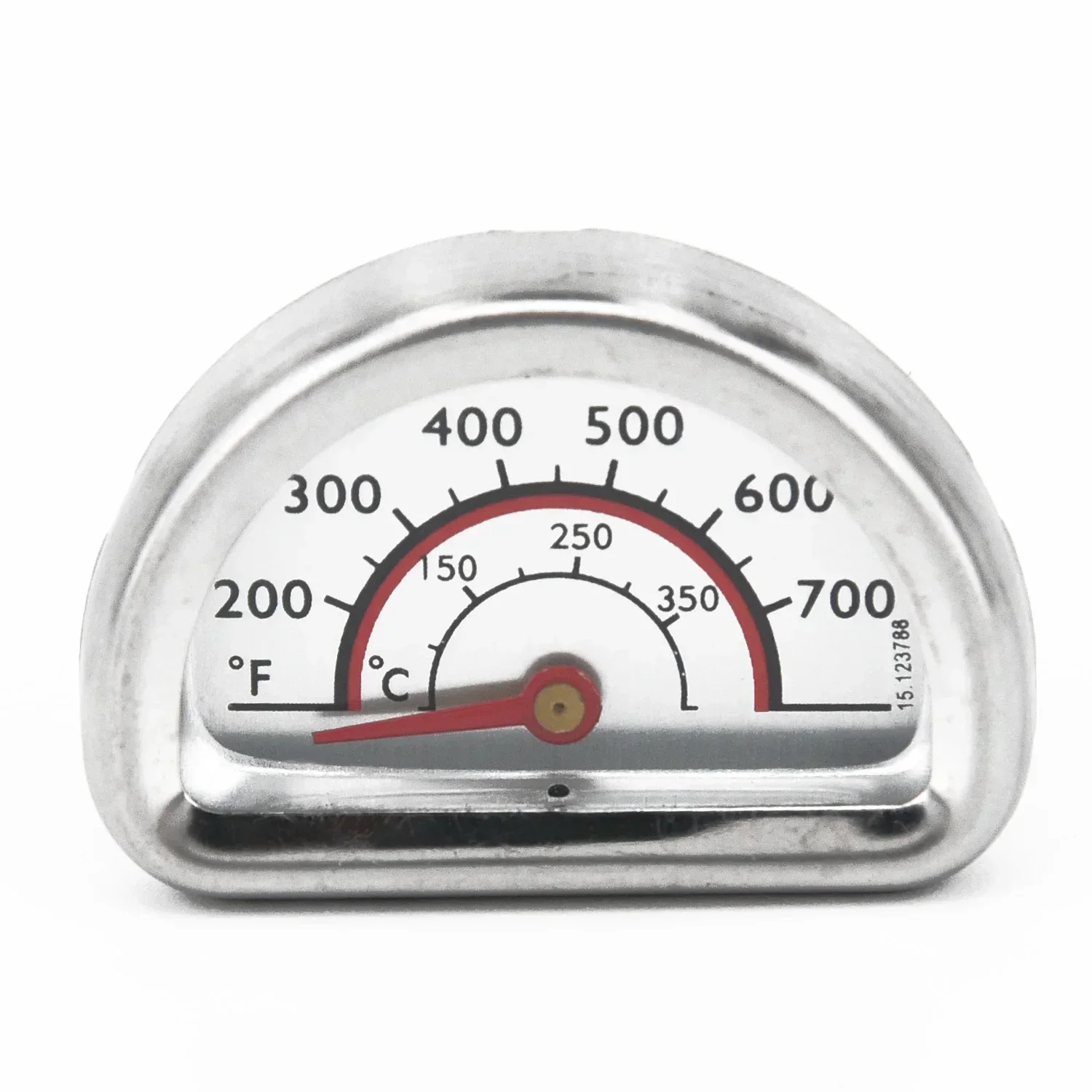 Stainless Steel Grill Thermometer 0-400 Degree Barbecue BBQ Smoker Grill Oven Thermometer Temperature Gauge