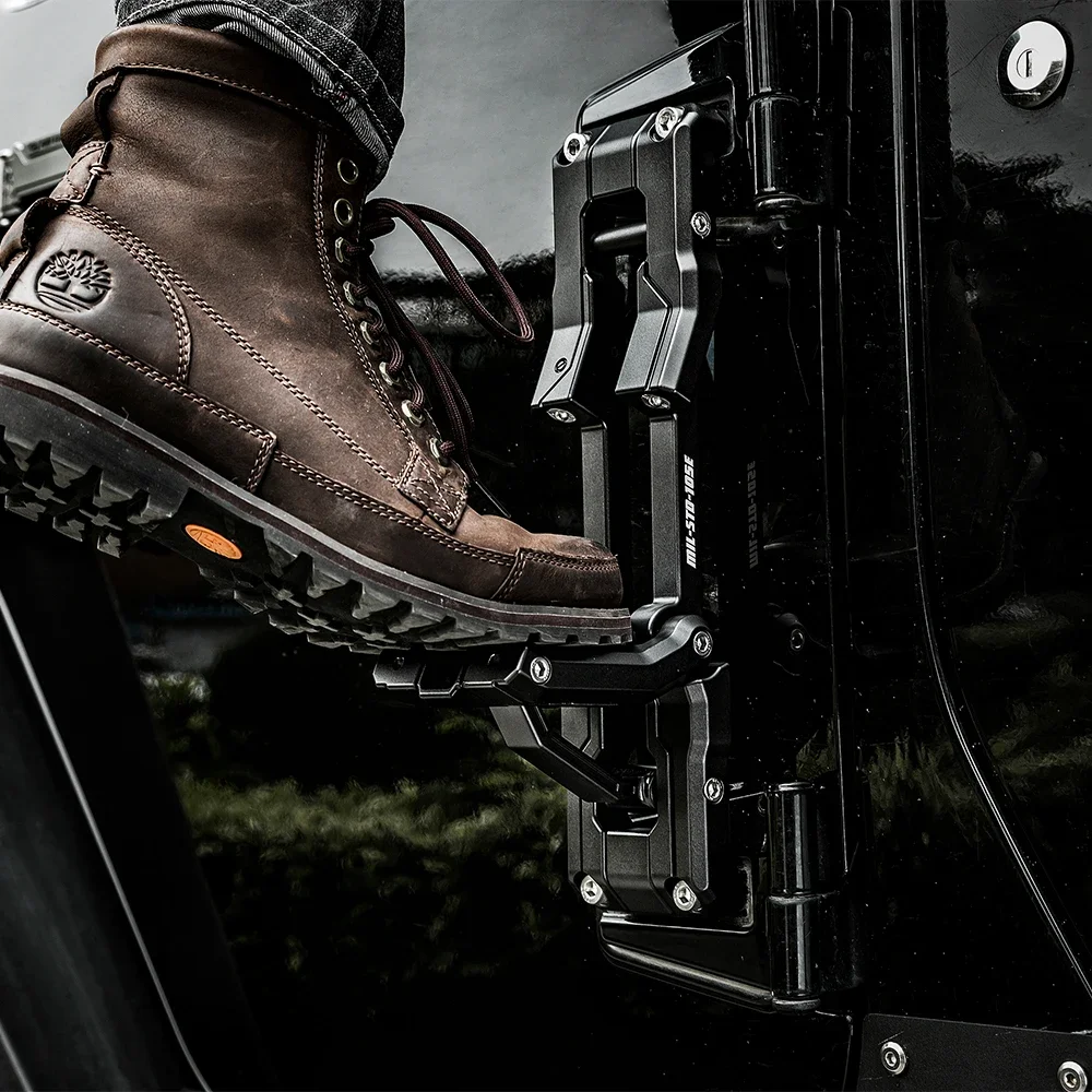 TLF Fury Seitentürleiter Türscharnierstufe für Wrangler JK 2007–2017 ZUBEHÖR