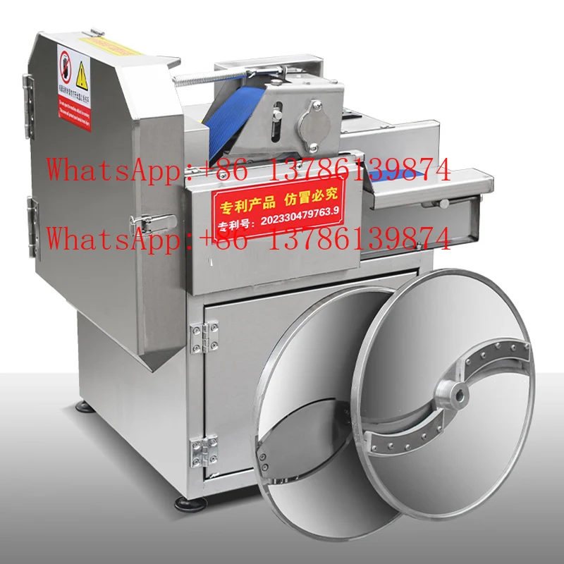 

Commercial Electric Green Onion Slicer - Multi-Functional Leek Cutting Machine