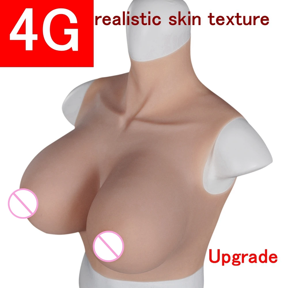 

4G ABCDEGH Top Quality Fake Artificial Boob Realistic Silicone Breast Forms Crossdresser Shemale Transgender Drag Queen Sissy