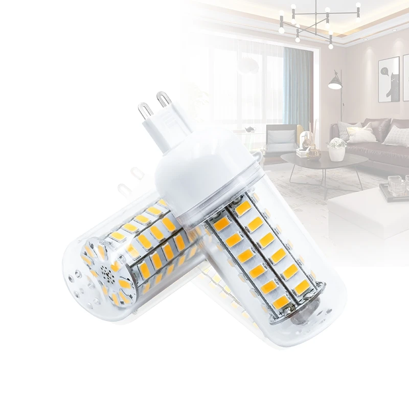 Energy Efficient LED Corn Bulbs G9 220V 24/36/48 SMD5730 LEDs Home Indoor Lighting Decor Bright Lamp for Home