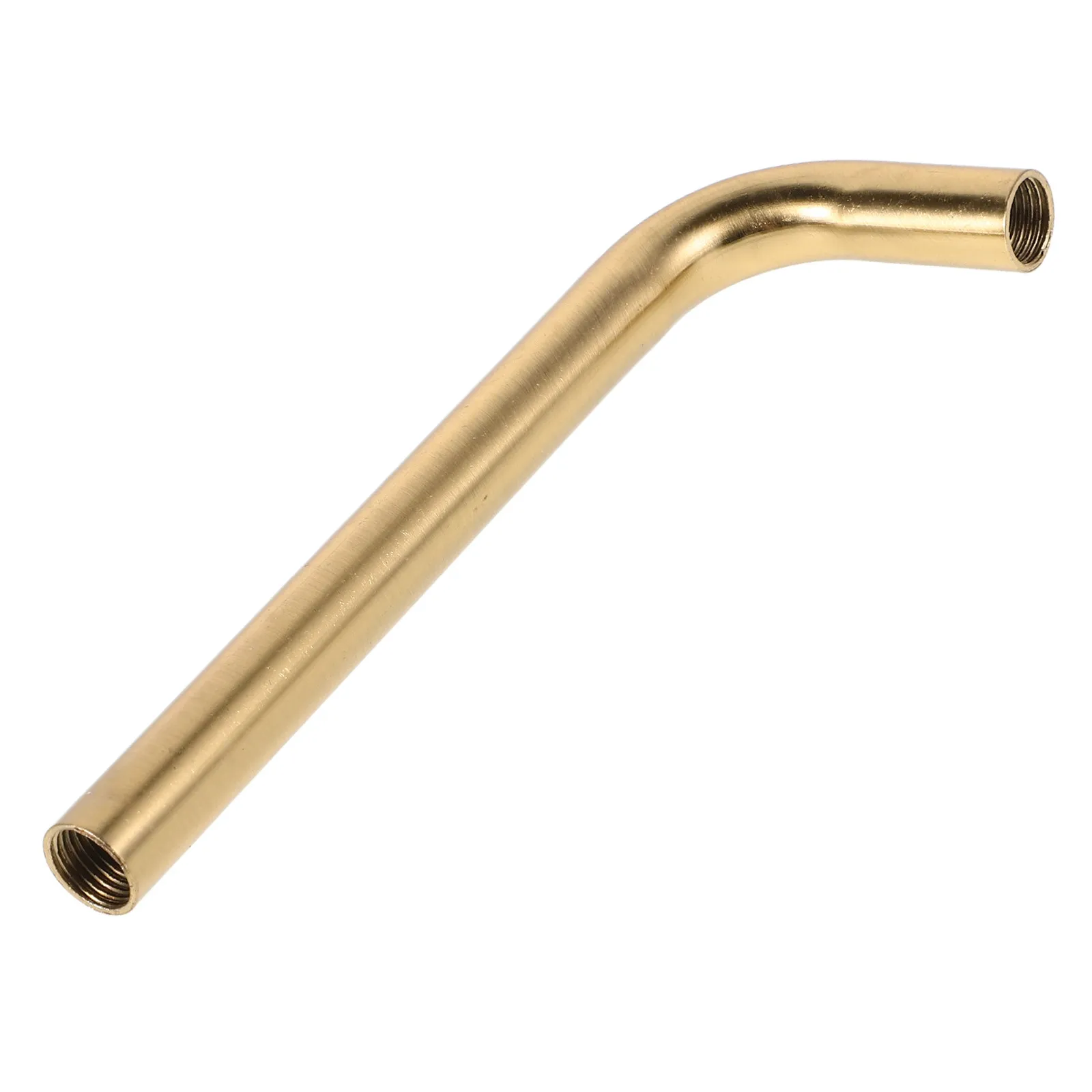 

Curved Tube Lamp Stem Iron Lighting Fixture Accessory for Table Lamps DIY Making Repair Lighting Extension Downrod