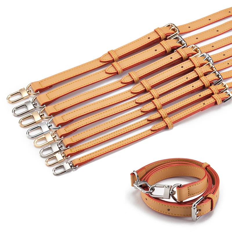 105-120cm Adjustable Genuine Leather Shoulder Strap Bag Handbag Handle Replacement Straps for Women Crossbody Purse Accessories