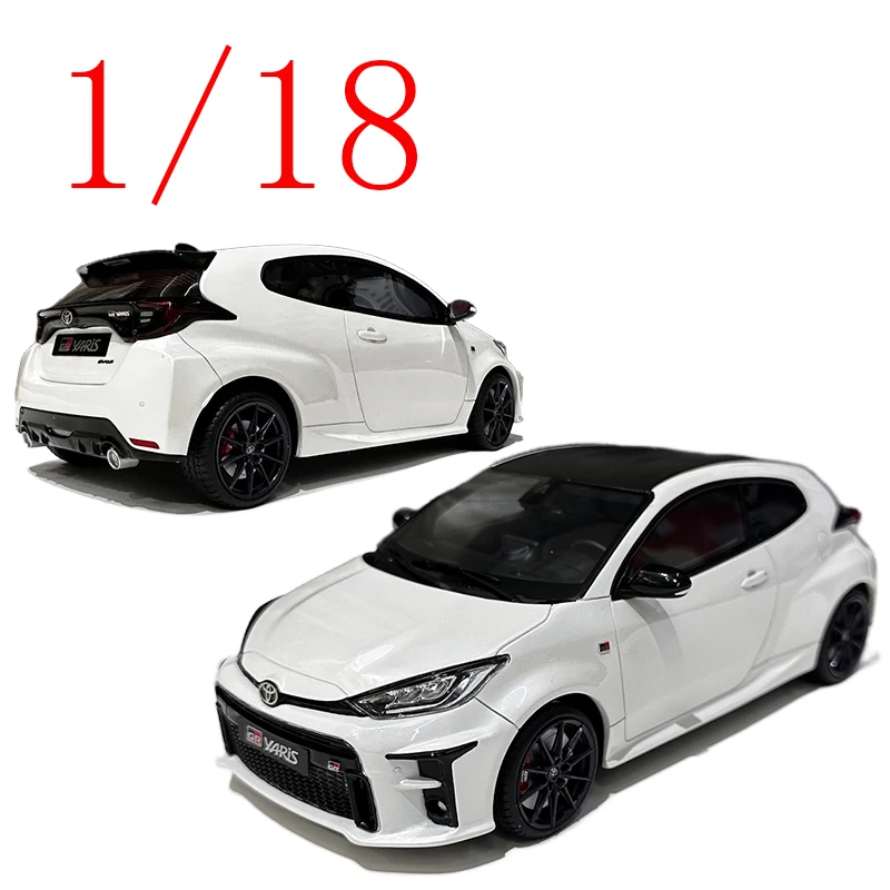 

Otto Diecast 1/18 Scale Toyota Resin Model Car Toyota YARIS GR Platinum OT424 Play Vehicles Toys for Boys Gift Original Box