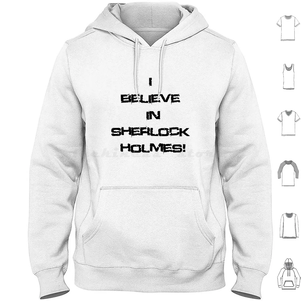 I Believe In ( White ) Hoodies Long Sleeve Believe In