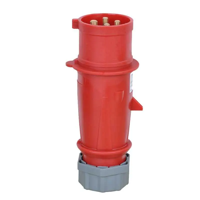 IEC60309 Waterproof Industrial CEE Connector Plug 4Pin 16A 400V 3P+E IP44