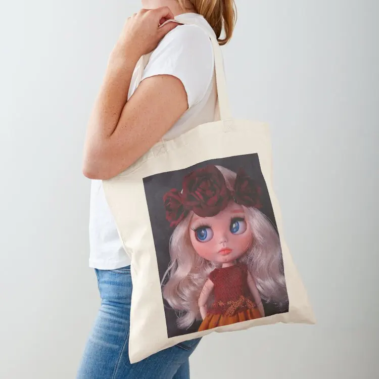 

Custom Blythe doll doll by Aloe dolls Tote Bag handbag personalized tote Canvas shoulder bag shopper bags for women