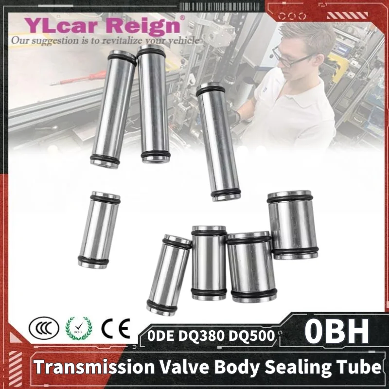 

0DE 0BH DQ380 DQ500 Automatic Transmission Oil Pipe Valve Body Sealing Tube For VW Audi Q3 A3 Tiguan Car Accessories 0BH321477