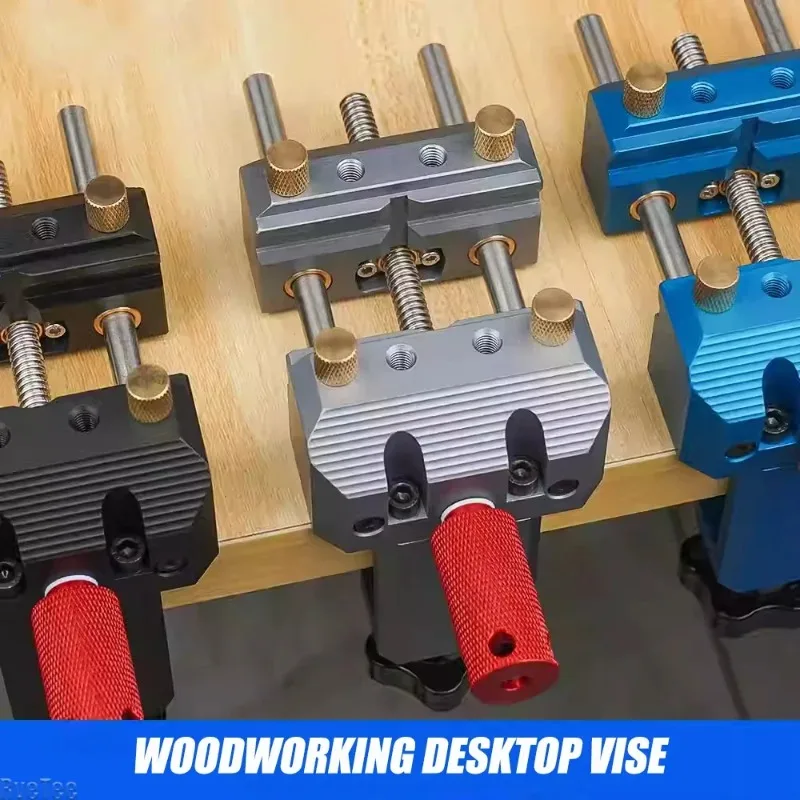 Mini Aluminum Alloy Bench Vise Table Vise Precision Small Workbench Clamp for Woodworking DIY Craft Jewelry Repair Hardware Tool