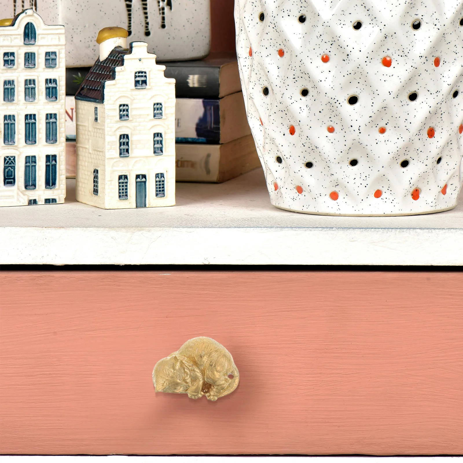 

Unique Brass Door Handle Vintage Cabinet Drawer Pulls Decorative Gold Hardware for Furniture Drawer Handles