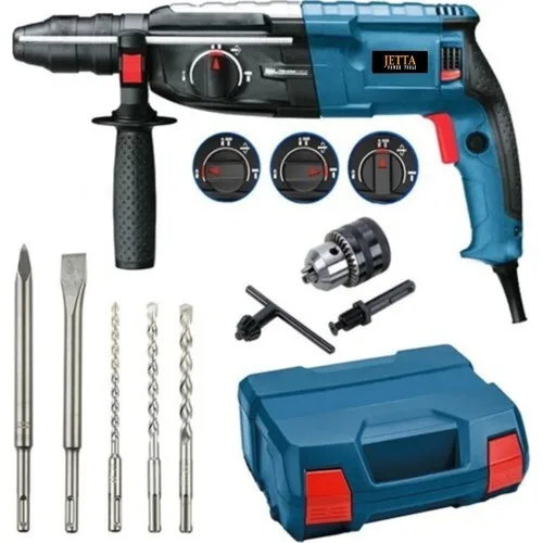 Jetta Power Tools Metal Gearbox 3600 5.9 Joule Professional Hammer Drill 5 Piece Hilti