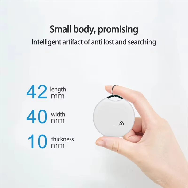 A39Q-Bluetooth Smart Airtag Tracker-apparaat Tweerichtingszoeken Android IOS Key Tracker Item Locator Werk met Smart Llfe