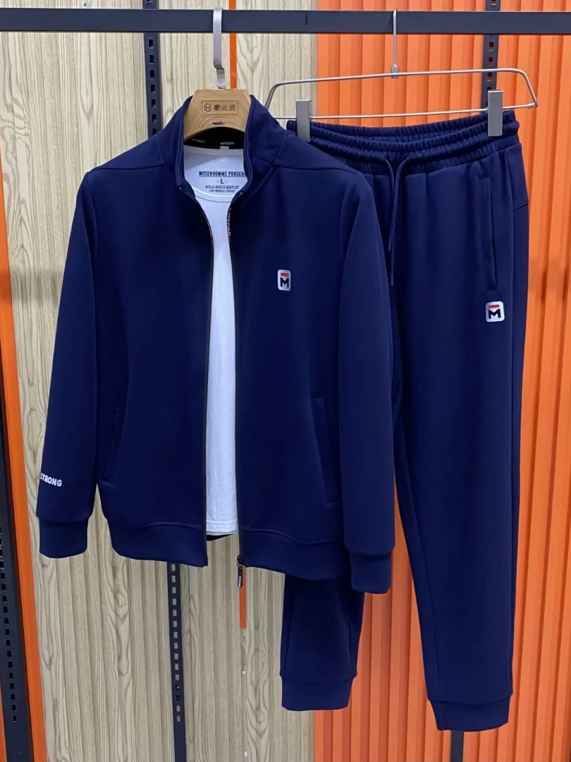 

Мужской повседневный комплект из двух предметов, удобные высококачественные модные осенние брюки Haome, модная осенняя коллекция, длинные брюки све