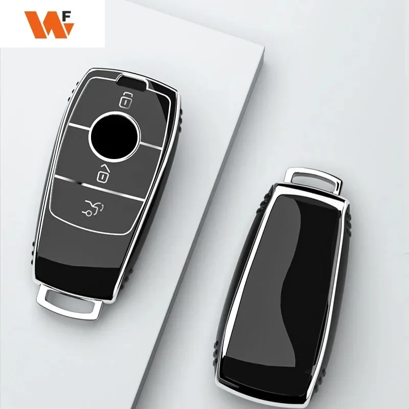 

Soft TPU Car Remote Key Case Cover Shell For Mercedes Benz A C E S G Class GLC CLE CLA W177 W205 W213 W222 X167 AMG Accessories