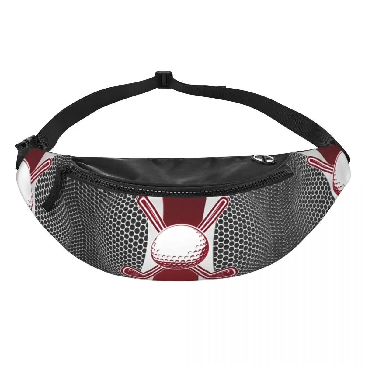 GOLF Golfer Fanny Pack Women Men Cool Golfing Sport Crossbody Waist Bag for Travel Cycling Phone Money Pouch