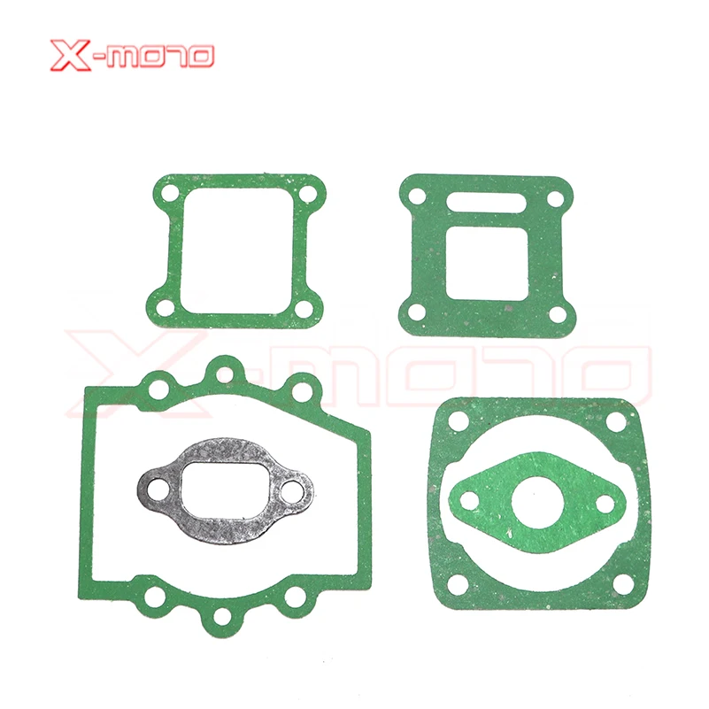 47cc 49cc Mini Pocket Parts Atv Quad 4 Wheeler Dirt Bike Moto Motor Engine Carb Gasket Set NEW