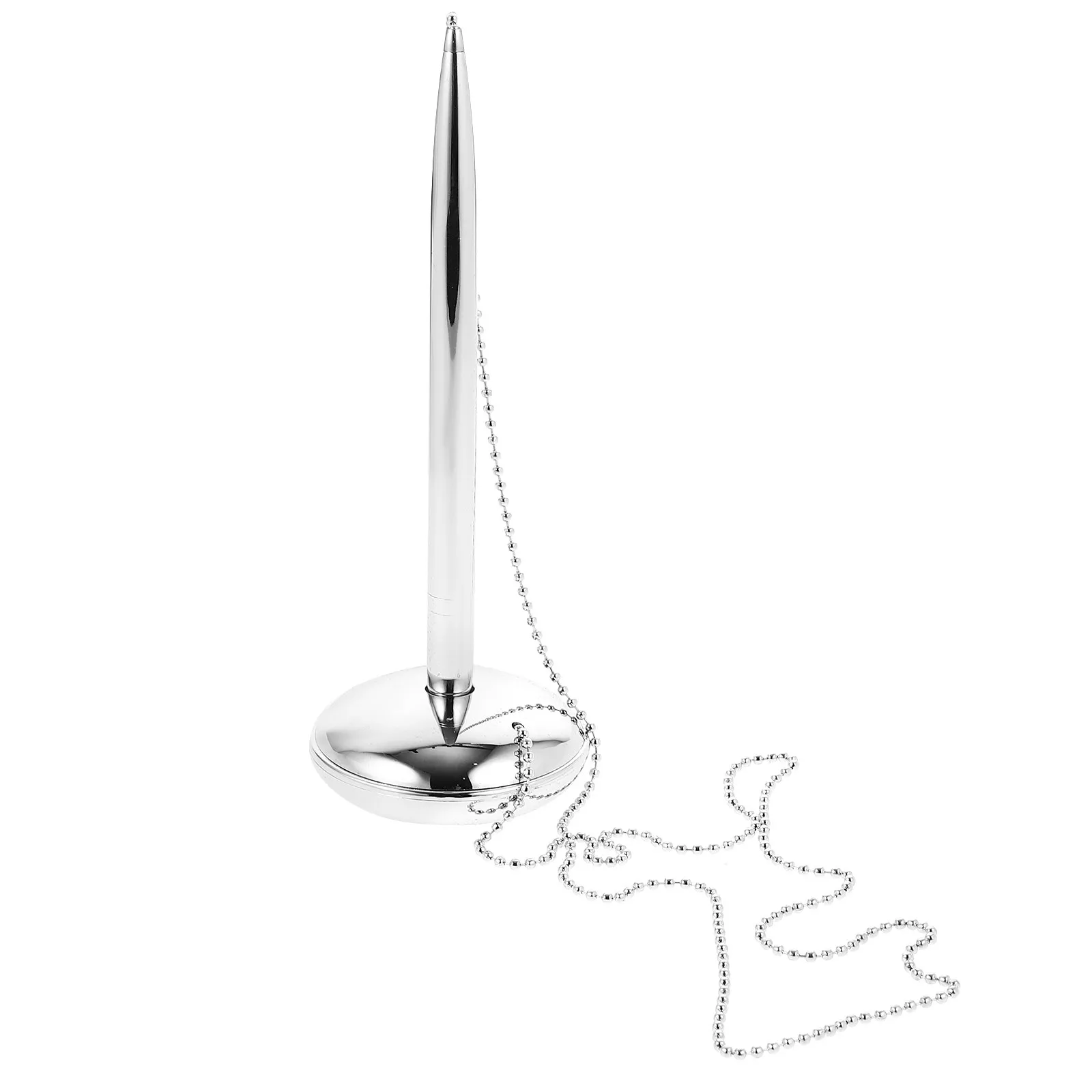 

Delicate Ballpoint Pen for Office Use Premium Signing Pen with Stable Base Comfortable Hand for Bank Hotel Counter