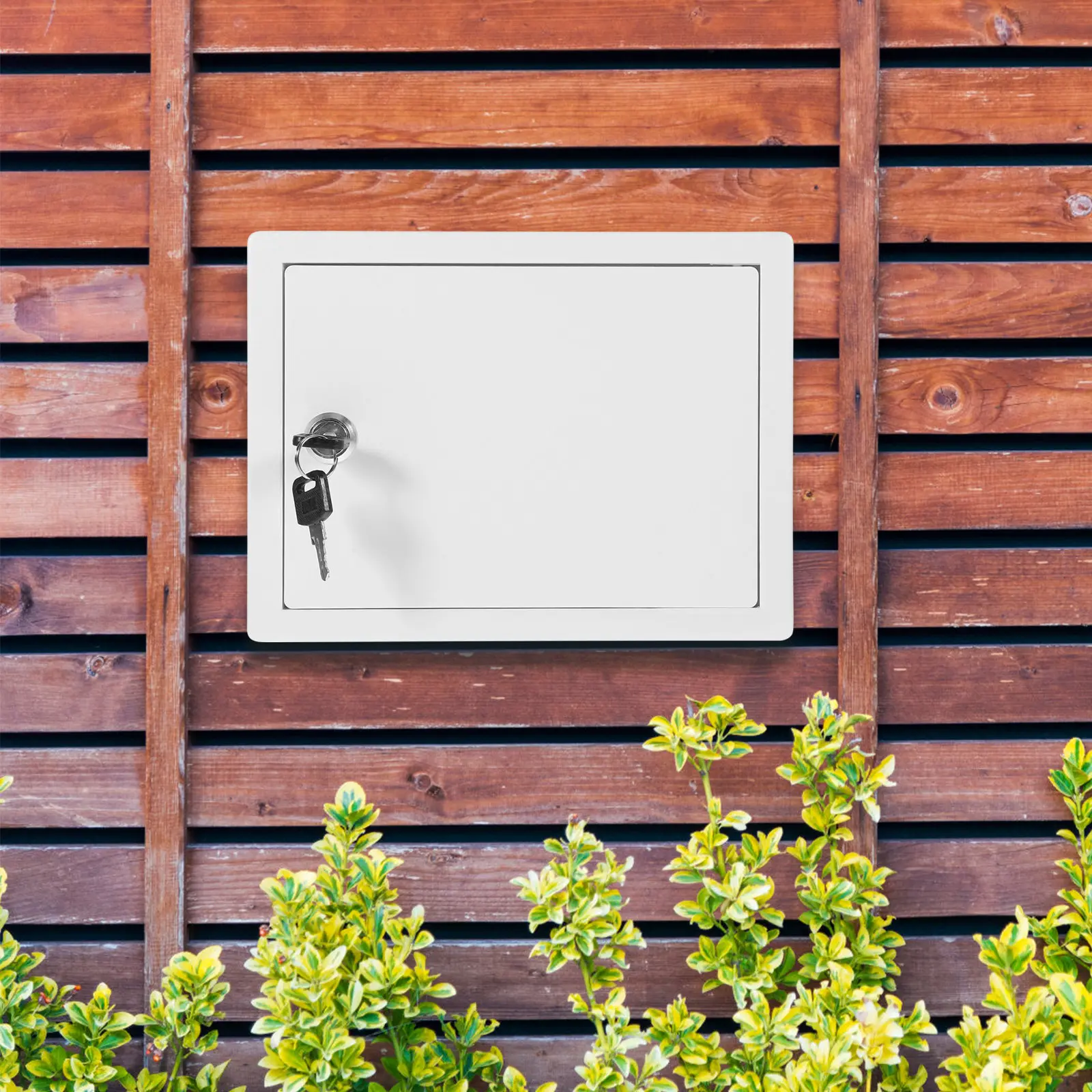 Home Security Letters - Wall Mounted Plastic Milk Box Lockable