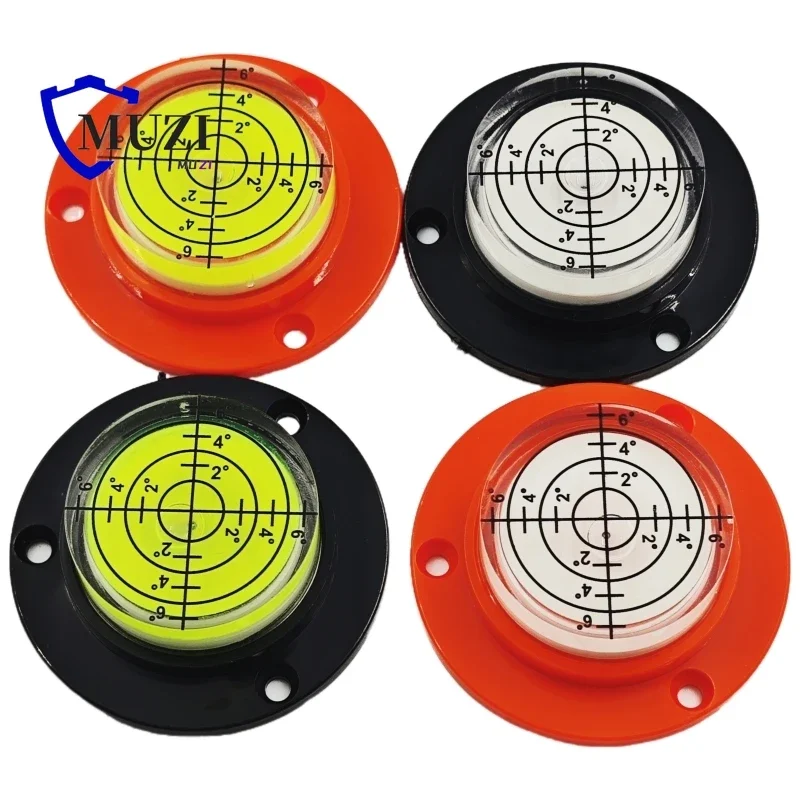 1pcs 50 X 12mm Round Horizontal Bubble Level High Precision Bubble Level Bulls Eye Horizontal Spirit Level For Desktop Wooden