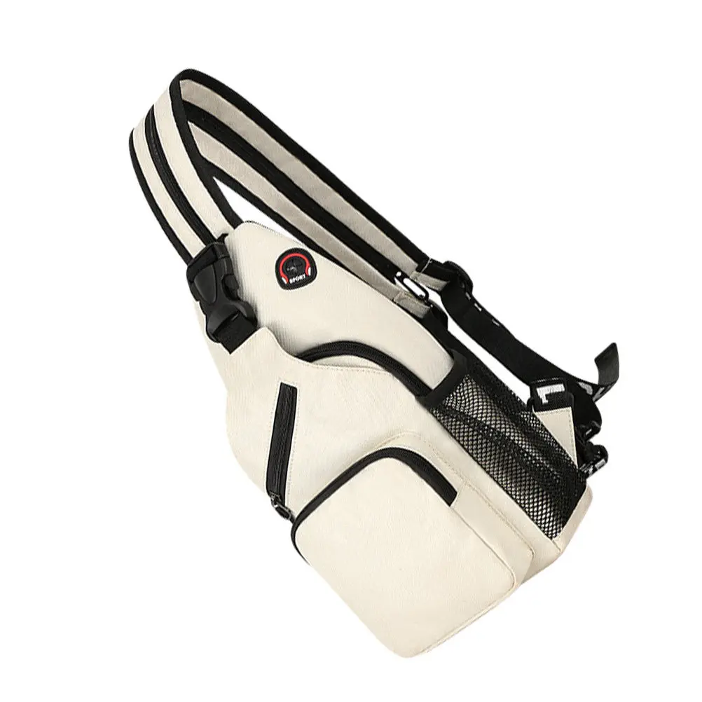 

1Pcs Creative Multifunctional Backpack Versatile Canvas Storage Bag Cross-Body Shoulder Messenger Bag for Daily Commute Travel