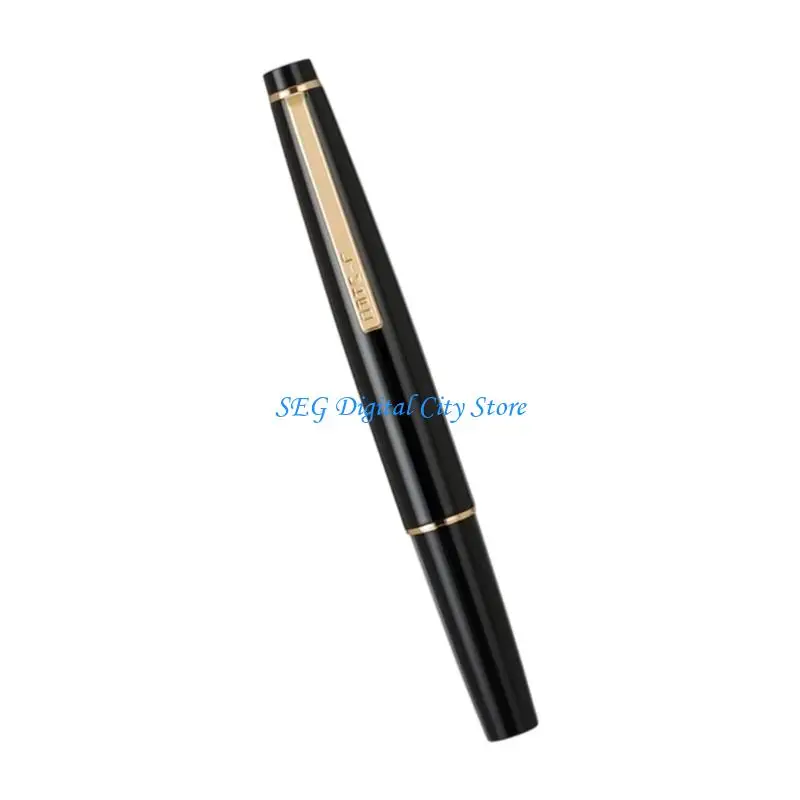 U75B Small Metal Fountain Pen 0.38MM for Signatures, Journaling, and Study Use