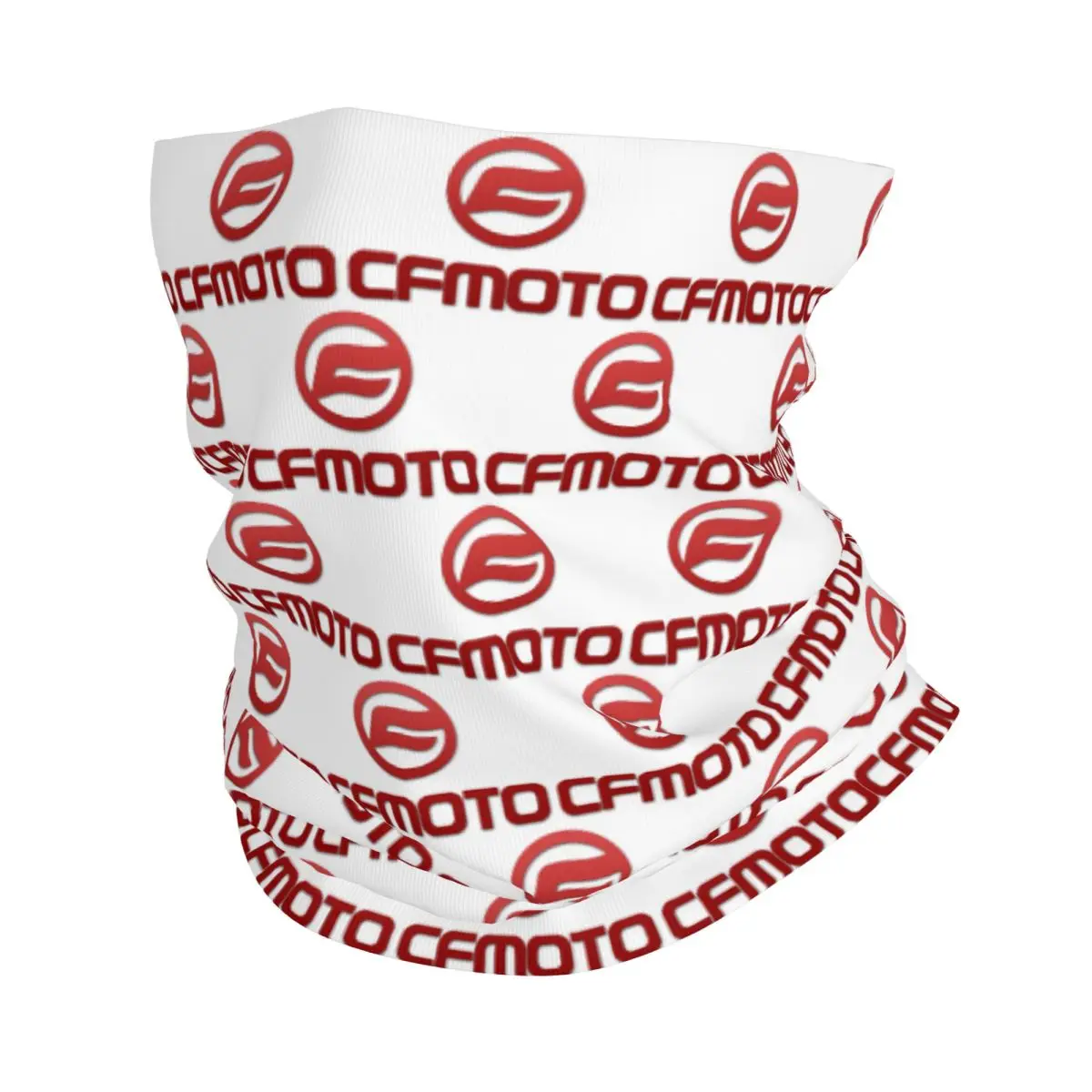 Cf Moto دراجة نارية باندانا غطاء الرقبة المطبوعة التفاف وشاح قناع الوجه متعدد الاستخدام الجري للجنسين الكبار #2
