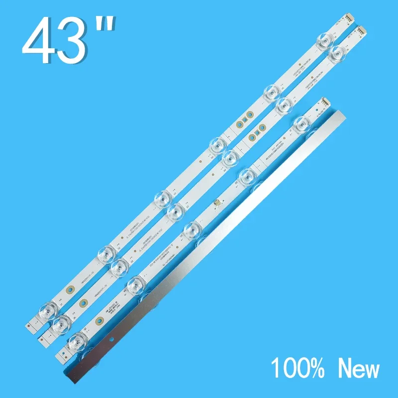 778mm LED Backlight Strips for Hisense 43 inches HZ43E3D JL.D425B1330-003AS-M-V02 HD425X1U71-T 43A7100FTUK 43AE7000FTUK H43A7300