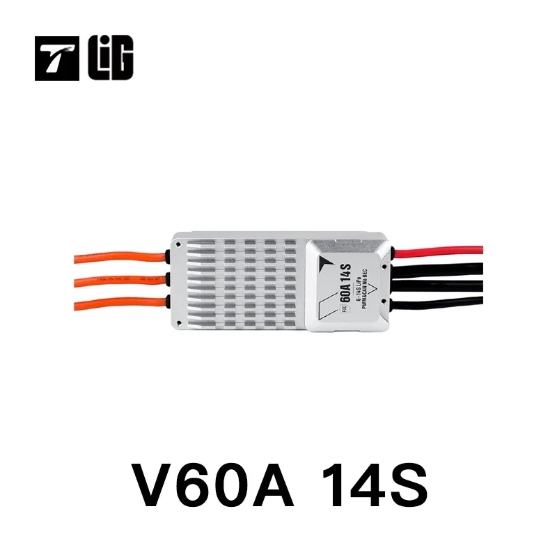 V60A/80A/120A/150A/200A 14S Electronic Speed Controller ESC For Brushless Motor Supports Protocol PWM/CAN For RC  DroneUniFly