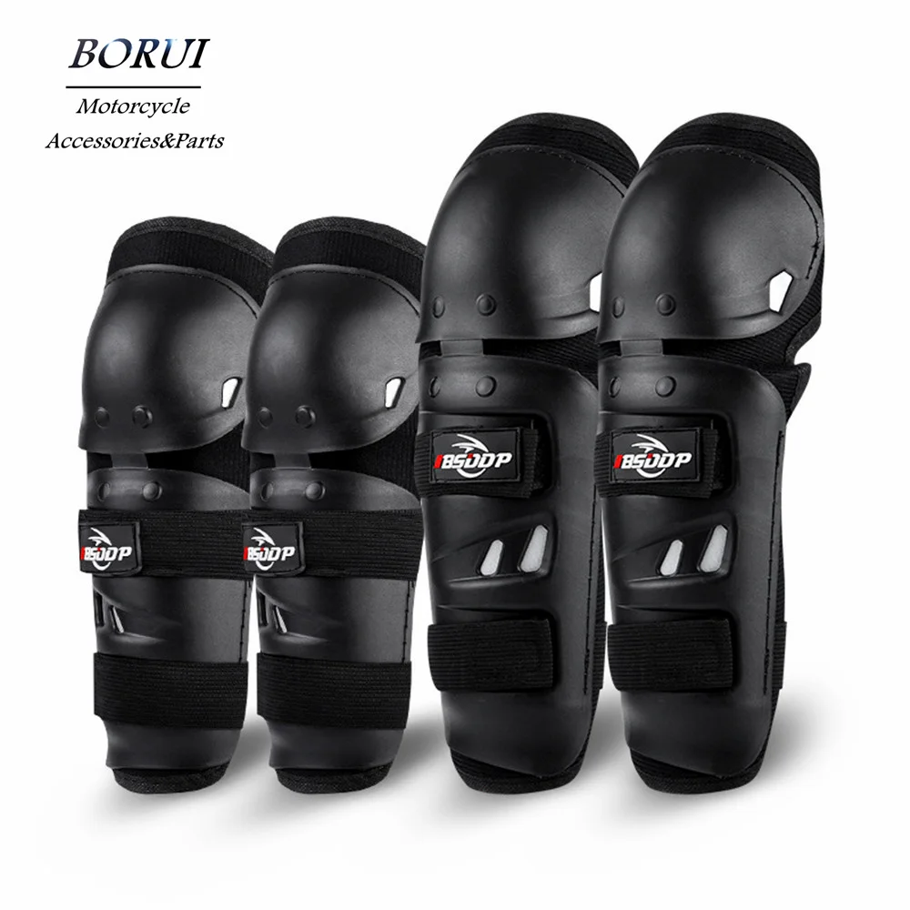 Motorcycle Knee Elbow Pads Breathable Racing Skating Off-Road Guards Outdoor Sports Protection Joelheira Rodilleras Motociclista