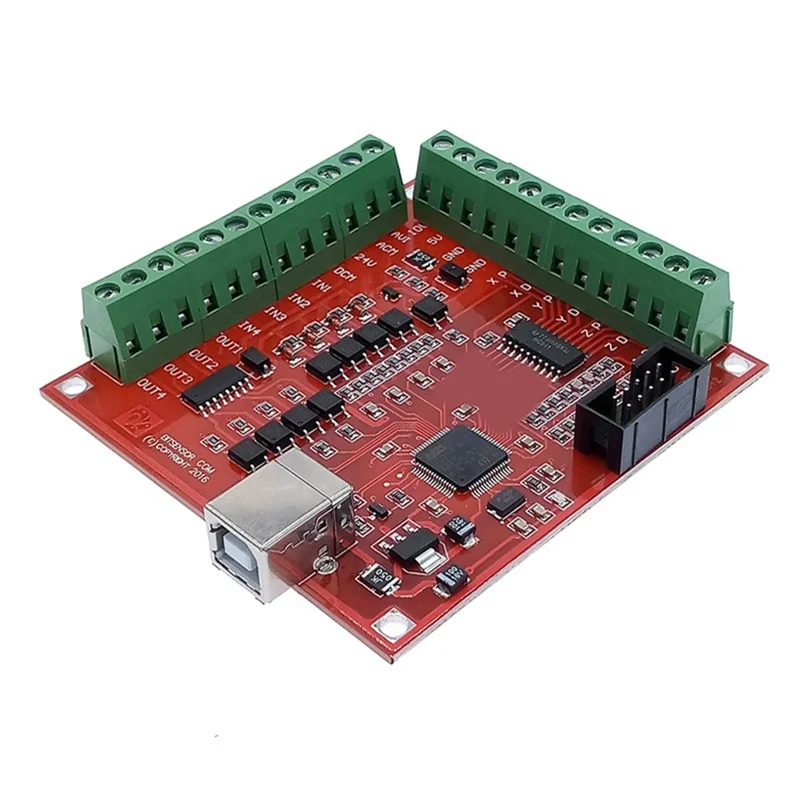 

USB-интерфейс для 4-осевого фрезерного станка с ЧПУ, гравировка для машины с USB-кабелем для карты управления движением MACH3, карта для летающей резьбы