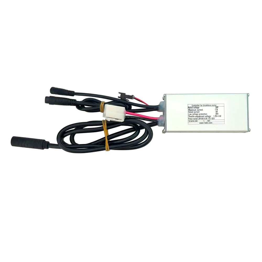 

Ebike Brushless Motor Controller LSW1080-24-3M 36V 8A for Electric Scooters Speed Parts MTB Accessories Speed Controller