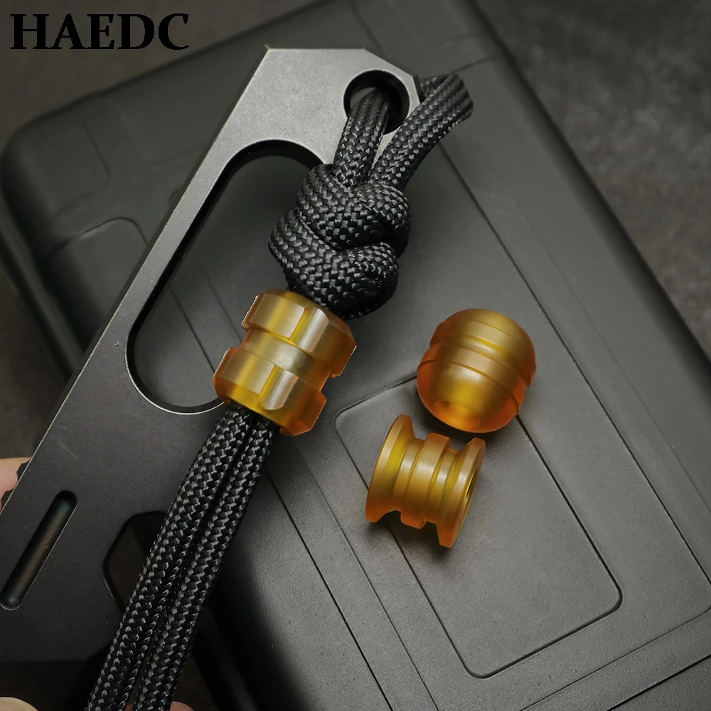 HAEDC Trzy style Candy Mini PEI Wisiorek Tkany brelok Paracord EDC