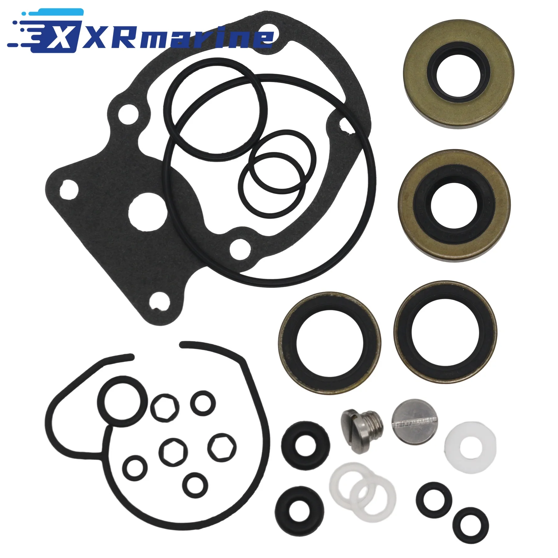 Gear case Seal Kit for Evinrude Johnson 0396351 20 25 30 35 HP 1985-2005 Sierra 18-8387 18-2658 image 2