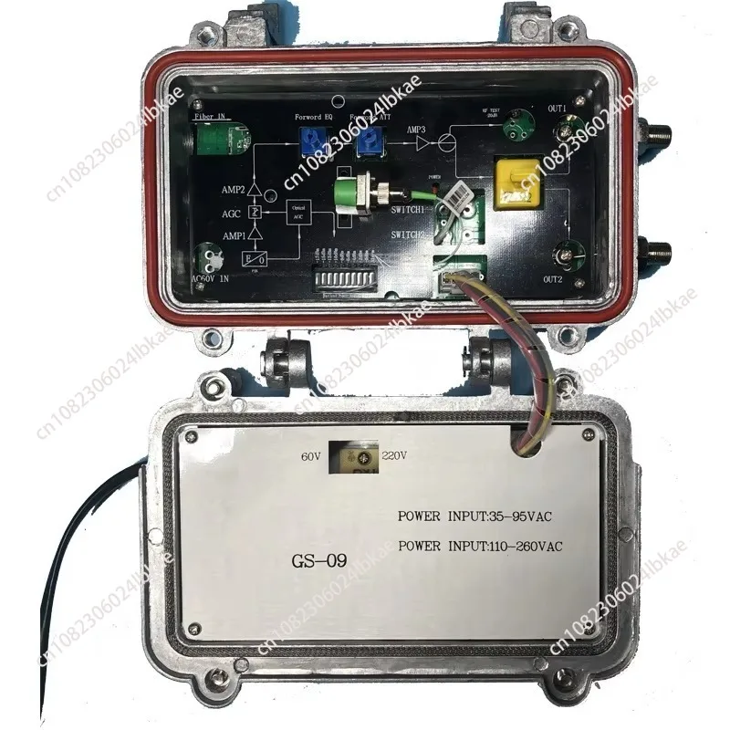 

High output level outdoor optical receiver node 2 output ultra-low network equipment