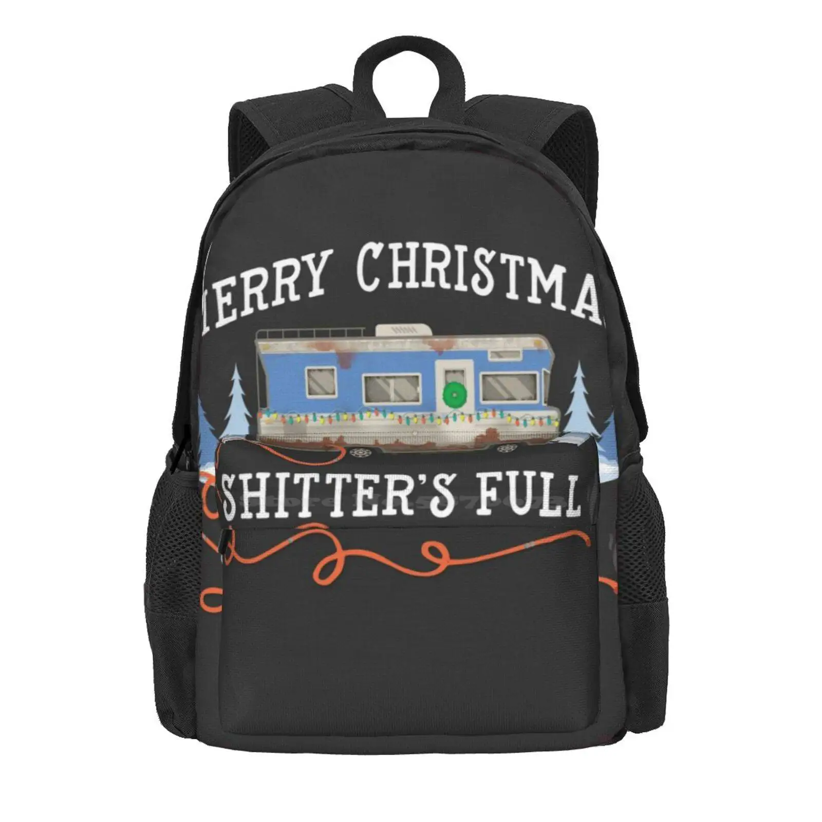 Christmas Vacation - Eddie'S Rv Hot Sale Schoolbag Backpack Fashion Bags Eddie Christmas Vacation National Lampoon Funny Quote