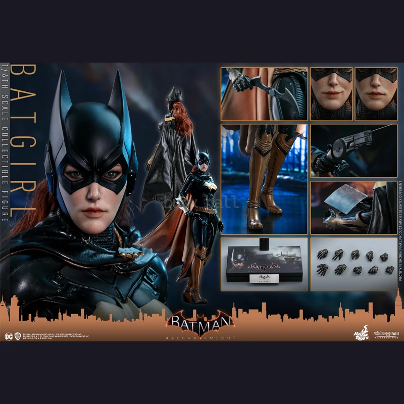 Original Hot Toys Batwoman Action Figure 1/6 Scale Batman Arkham Knight Female Full Set HT VGM40 Statue Collection Toys gifts