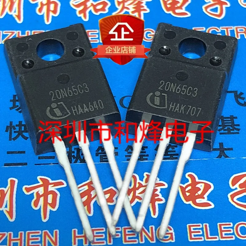 Free shipping   SPA20N65C3 20N65C3  TO-220F 650V 20.7A     10PCS