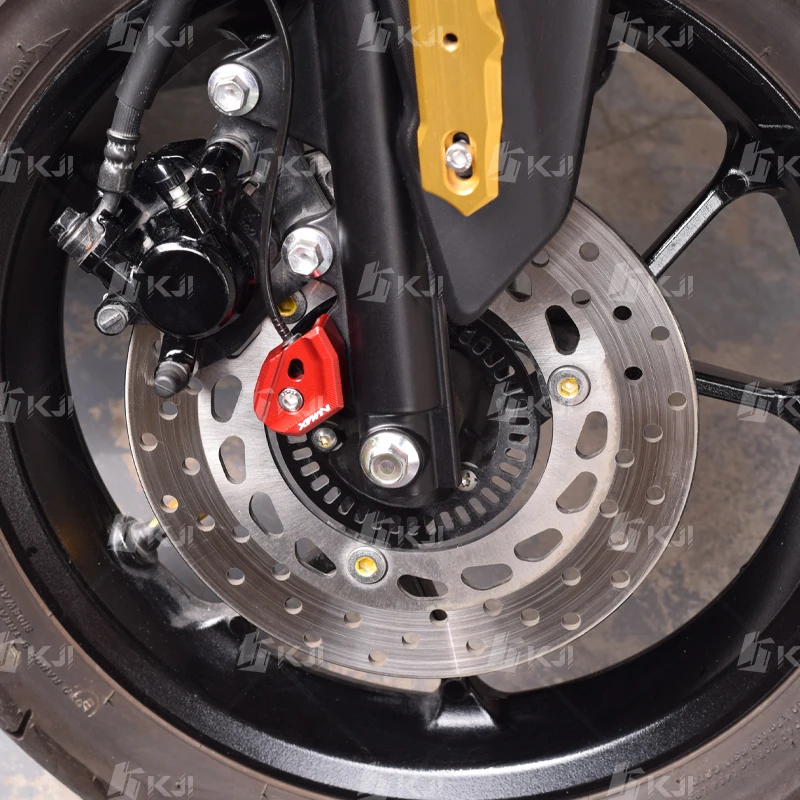 For Yamaha NMAX/NVX/AEROX 160/155/125/TURBO/TECH MAX/NEO/ALPHA Front Wheels ABS Sensor Cover Decorative Cap Accessories Parts
