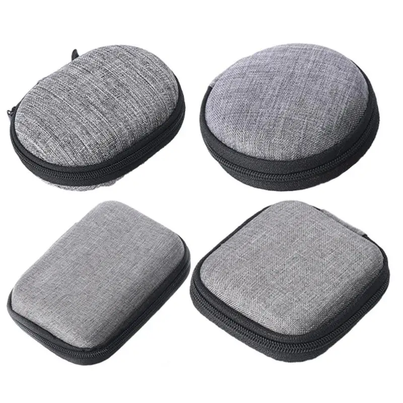 Data Cable Storage Bag Waterproof Travel Organizer Bag Portable Carry Case Double Layers Storage Bag for Cable Cord USB Charger