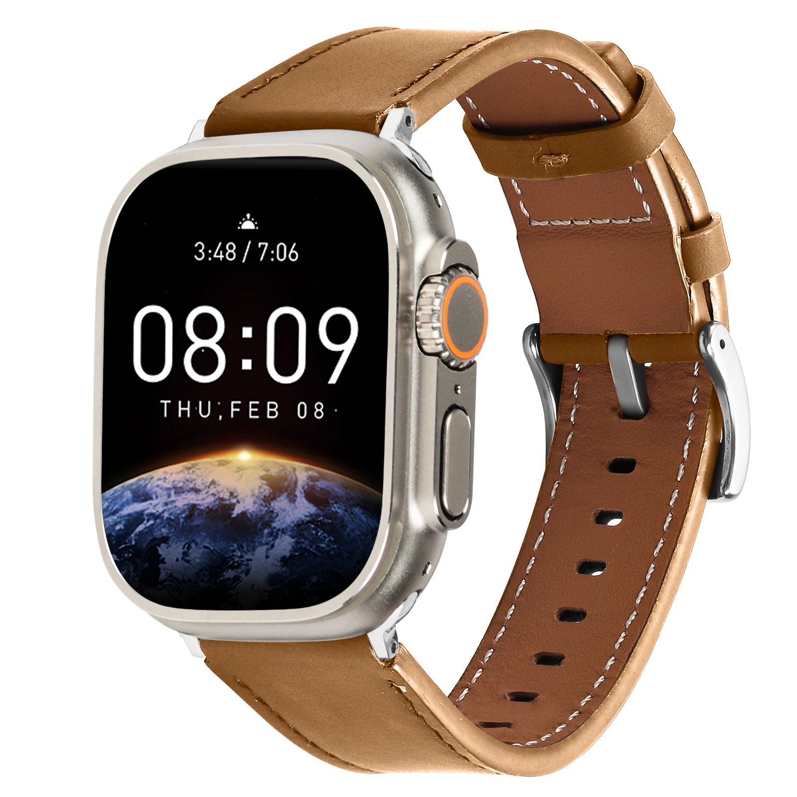 Bracelet pour Apple watch Ultra 49mm 44mm 40mm 46 42mm 41mm 45mm 38mm bracelet ceinture bracelet en cuir iWatch série 10 9 8 7 3 4 5 6 se 2