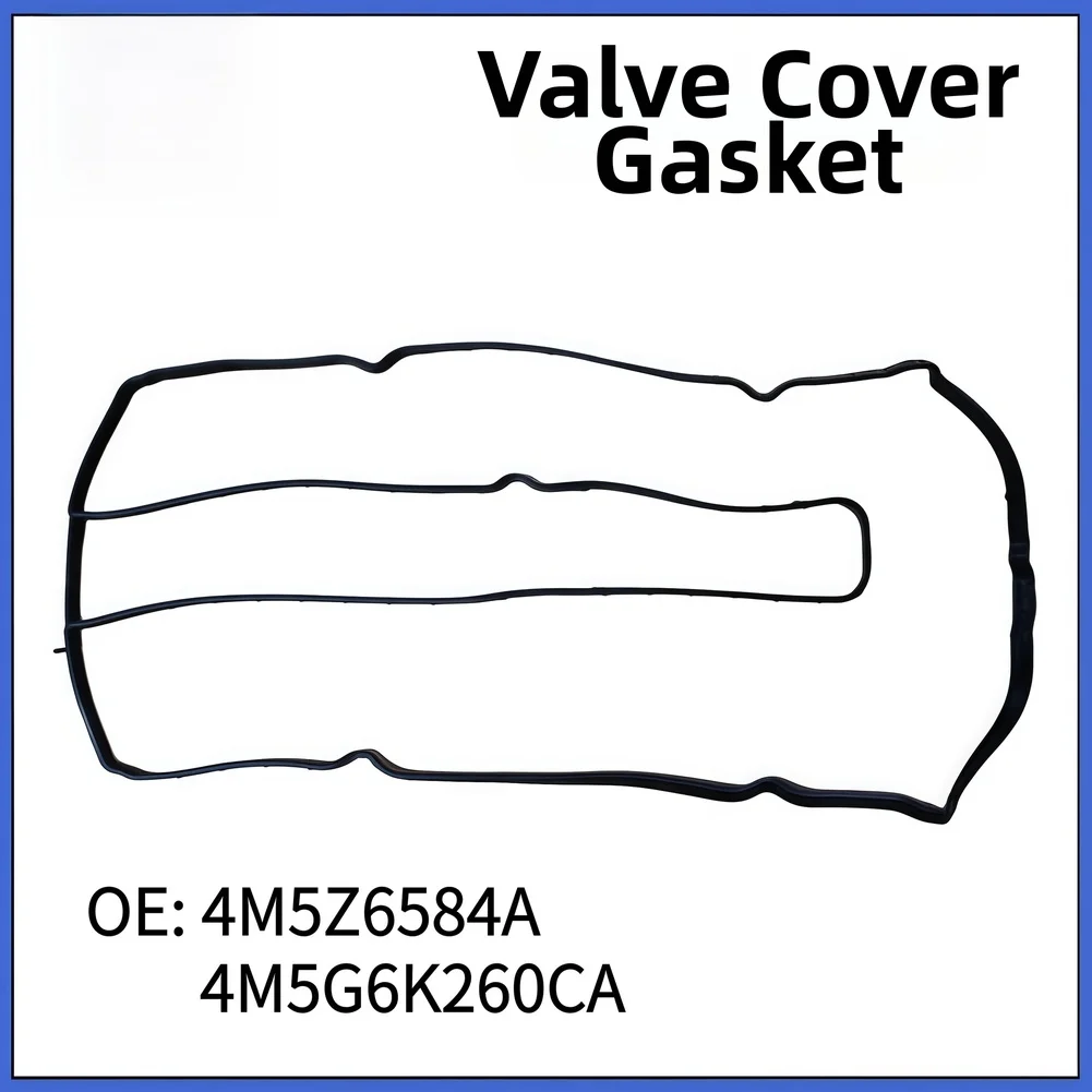 Valve Cover Seal Valve Cover Gasket Black High Temperature Resistant Vibration Dampening OE Standard Replacement