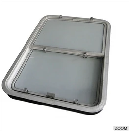 Marine Boat Fireproof Waterproof Aluminum Frame Sliding Window With Tempered Glass Round Corners Certified CCS/DNV/BV/LR/KR/NK