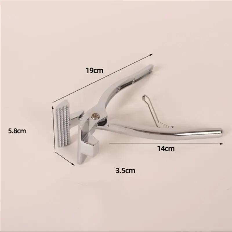 L68A Canvas Pliers For Stretcher Bars Zinc Alloy Art Tool Extra Wide Stretching Puller With Padded Spring Return Handle