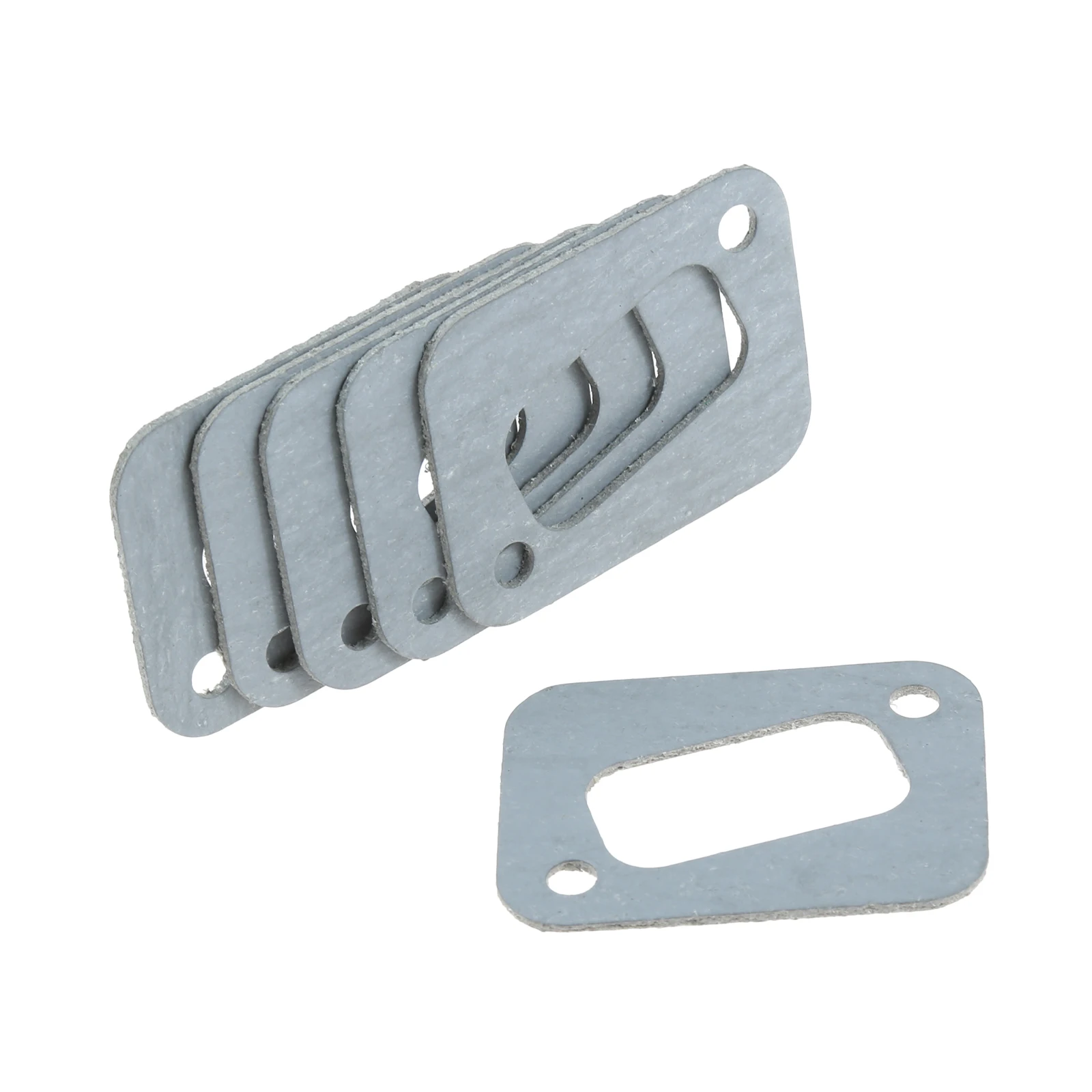 Junta de silenciador de escape, piezas de motosierra para HUSQVARNA 340 350 345 346XP 351 353, reemplazo de motosierra 503 86 25-01, herramientas de jardín, 6 uds.