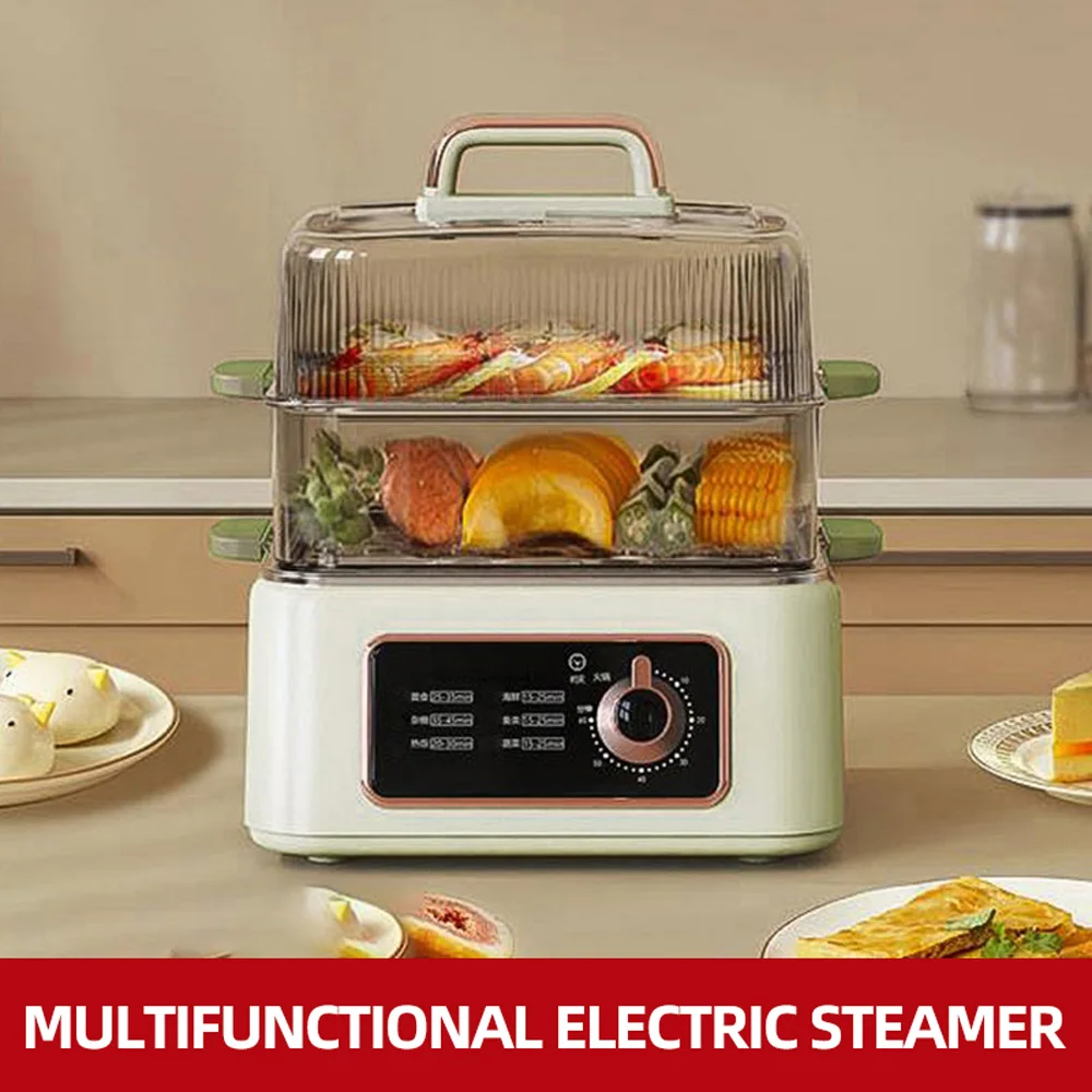 

Household Electric Steamer FIsh Bun Breakfast Steam Machine Cuiseur Vapeur Keuken Apparatuur Electrisch