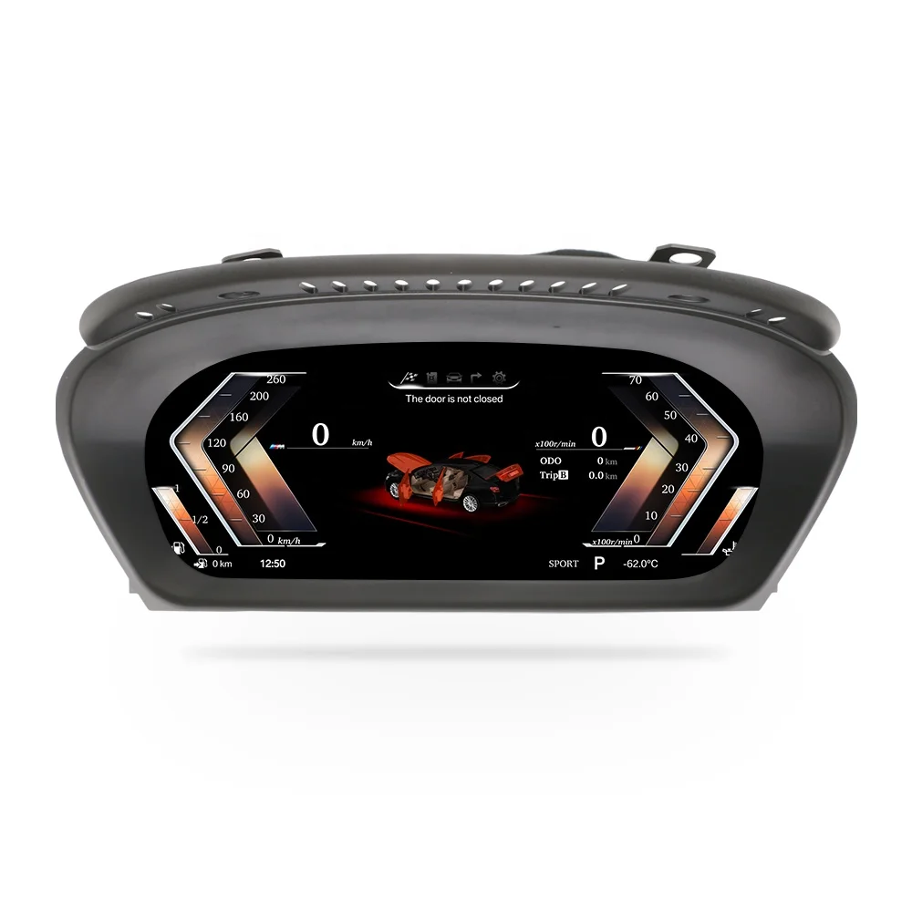 

Route 12.3'' Car Digital Cluster For X5 Series E70 2007-2013 Digital Speedometer Support 4 Themes