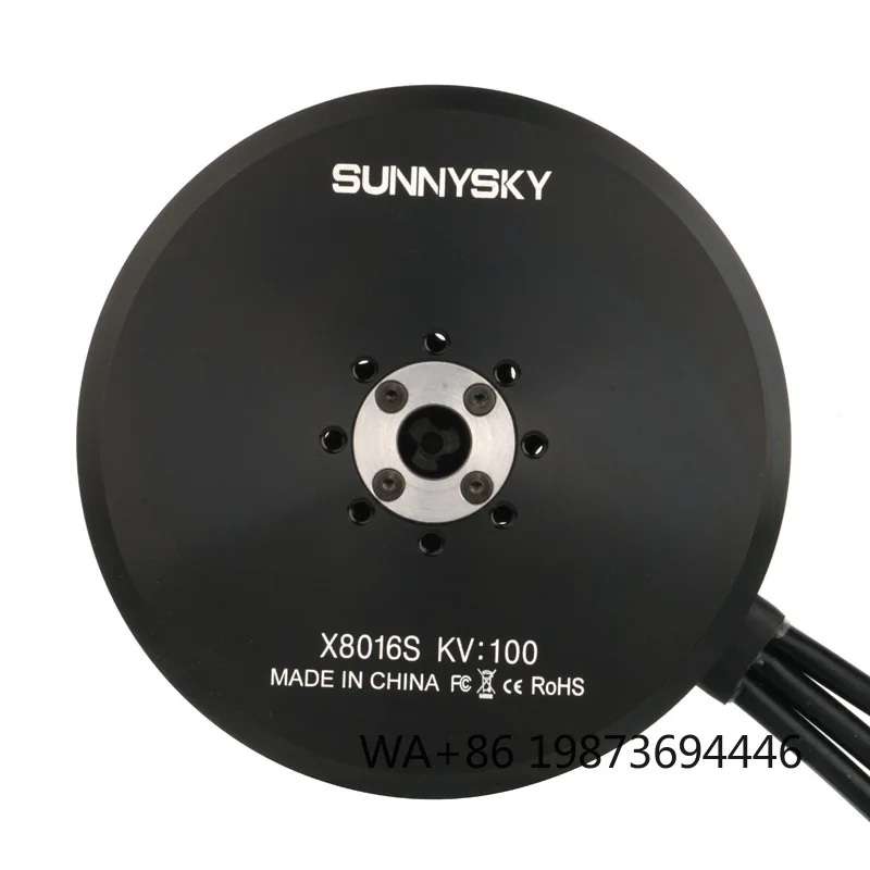 

X8016S 100KV 120KV 170KV Outrunner Brushless Motor for Multi-rotor Aircraft Multi-axis Disc Motor