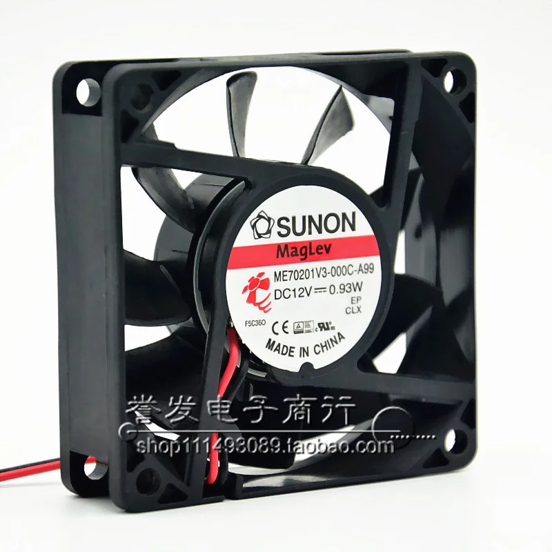 새로운 오리지널 ME70201V3-000C-A99 12V 0.93W 7020 70x70x20mm 냉각 팬 라디에이터