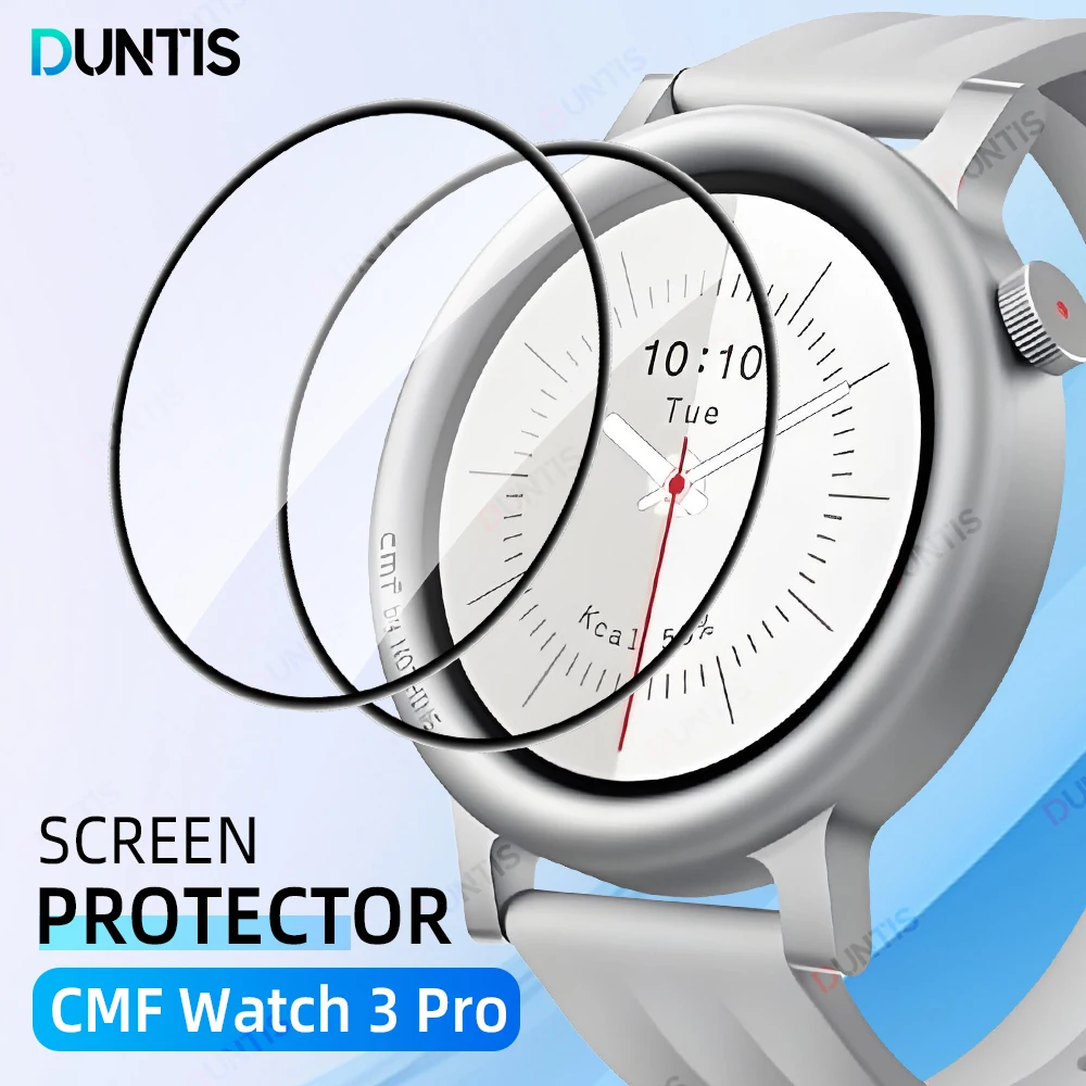 

Screen Protector for CMF watch 3 pro 3D Curved Screen Protector Ultra-HD Full Coverage Protective Film Accessories( Not Glass）